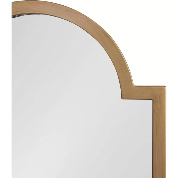 imageKate and Laurel Jovie Modern Panel Wall Mirror 20 x 42 Gold Glam Decorative Mirror for WallGold