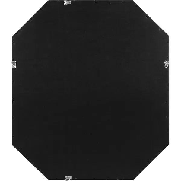 imageKate and Laurel Rhodes Modern Full Length Framed Octagon Wall Mirror 16 x 48 Gold Decorative Glam Geometric Wall AccentGold
