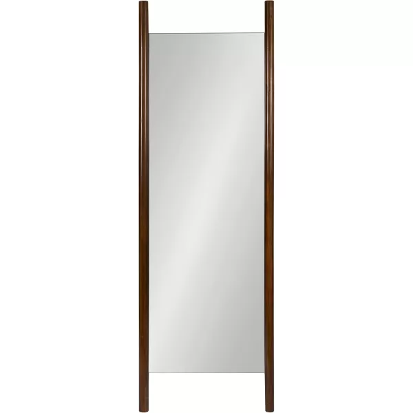 imageKate and Laurel Findlay Transitional Wood Wall Leaner Mirror 21x67 Walnut BrownBrown