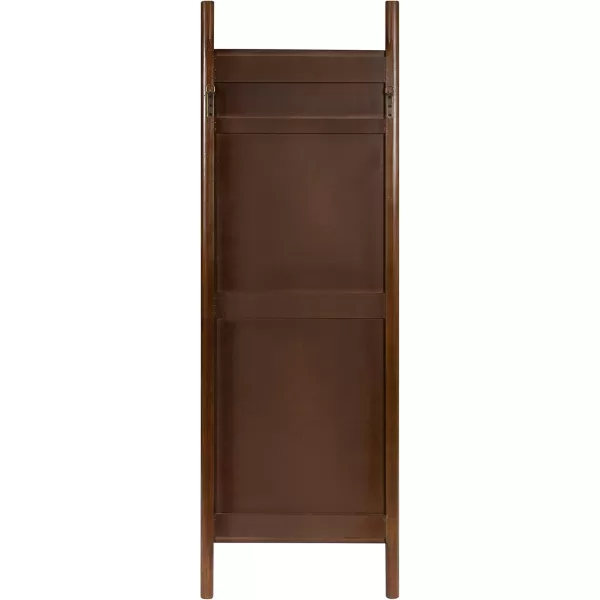 imageKate and Laurel Findlay Transitional Wood Wall Leaner Mirror 21x67 Walnut BrownBrown