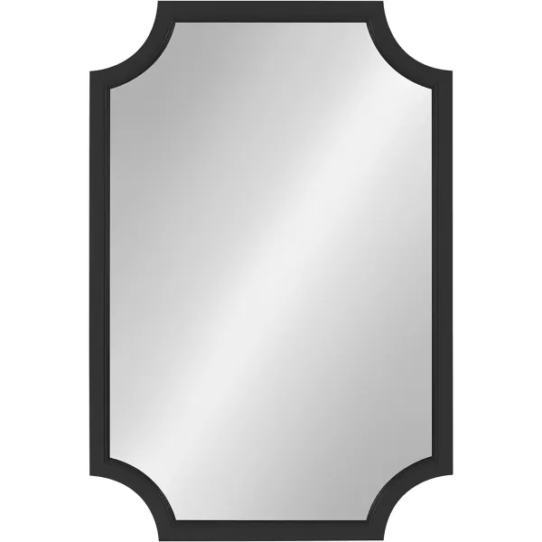 imageKate and Laurel Hogan Farmhouse Wall Mirror 16 x 48 Gray Large Decorative Traditional Wall DecorBlack