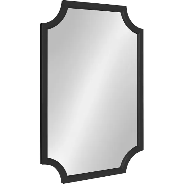 imageKate and Laurel Hogan Farmhouse Wall Mirror 16 x 48 Gray Large Decorative Traditional Wall DecorBlack