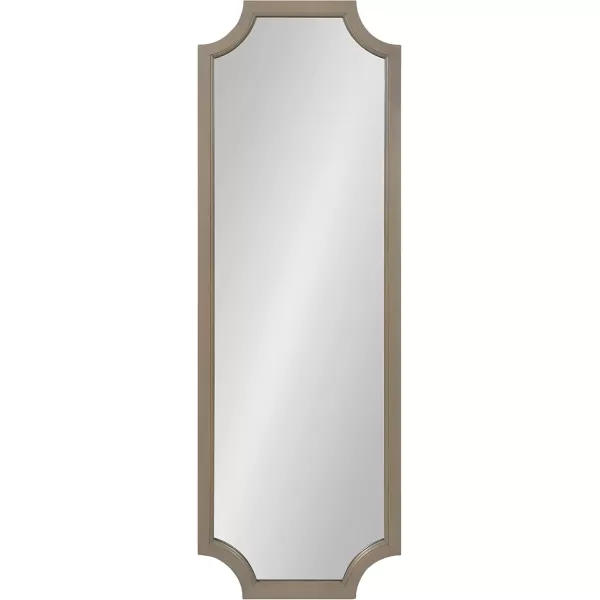 imageKate and Laurel Hogan Farmhouse Wall Mirror 16 x 48 Gray Large Decorative Traditional Wall DecorGrey