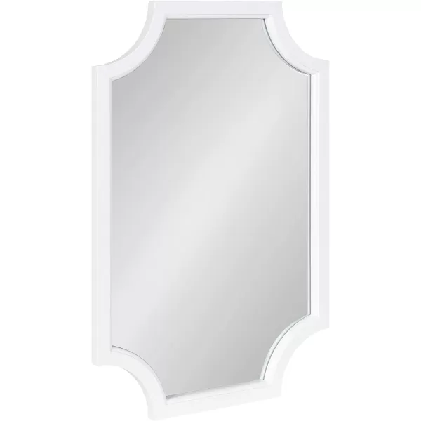 imageKate and Laurel Hogan Farmhouse Wall Mirror 16 x 48 Gray Large Decorative Traditional Wall DecorWhite