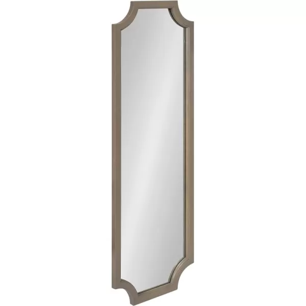 imageKate and Laurel Hogan Farmhouse Wall Mirror 16 x 48 Gray Large Decorative Traditional Wall DecorGrey