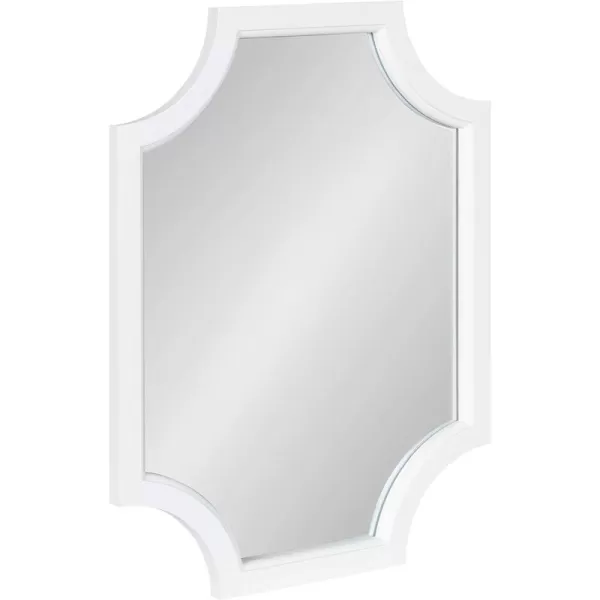 imageKate and Laurel Hogan Farmhouse Wall Mirror 16 x 48 Gray Large Decorative Traditional Wall DecorWhite