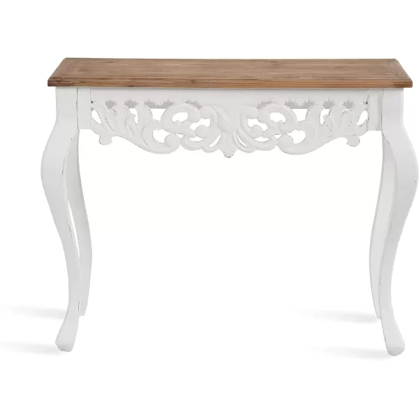 imageKate and Laurel Antonella Farmhouse Wooden Console Table for Entryway Home Decor 38x13x30 Rustic Brown