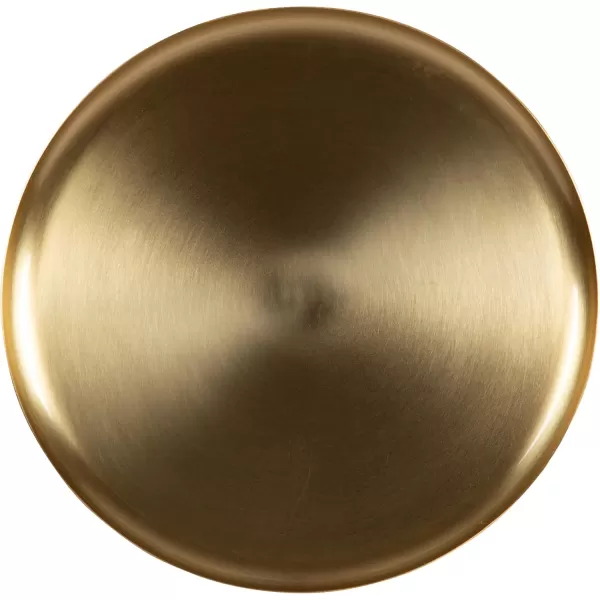 imageKate and Laurel Birgit Midcentury Modern Side Table 16 x 16 x 21 Gold Glam End Table for Storage and Display