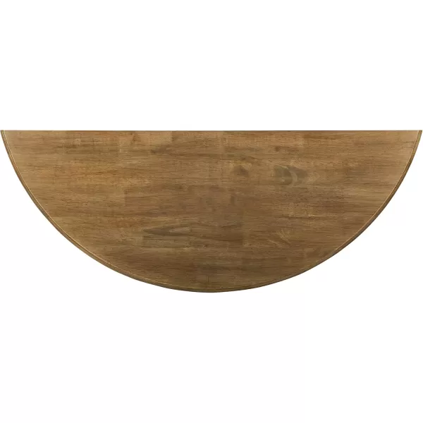 imageKate and Laurel Langdon Wood Console Table 41quot x 16quot x 31quot Rustic Brown and Black ShabbyChic Home Decor for Storage and Display