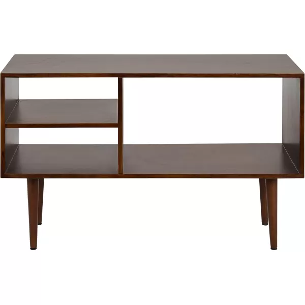 imageKate and Laurel Locklear Wood Console Table 38x14x25 Walnut Brown