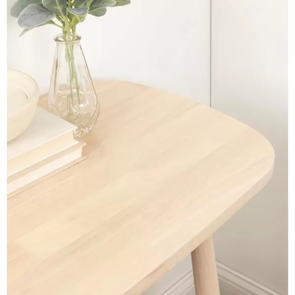 imageKate and Laurel Niles Transitional Tiered Rectangle Console Table with Storage for Entryway Decor and Display 32x16x30 Natural
