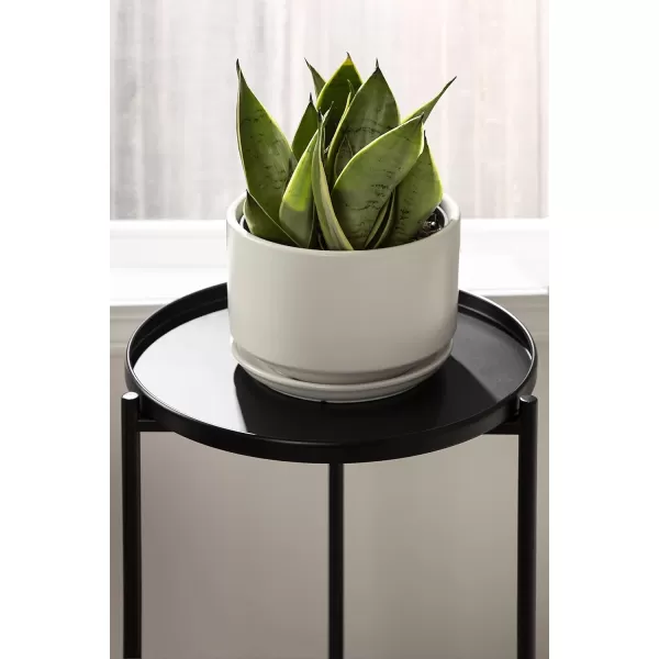 imageKate and Laurel Ulani Modern Glam Round Metal Nesting Accent Table Set 3 Piece GoldBlack