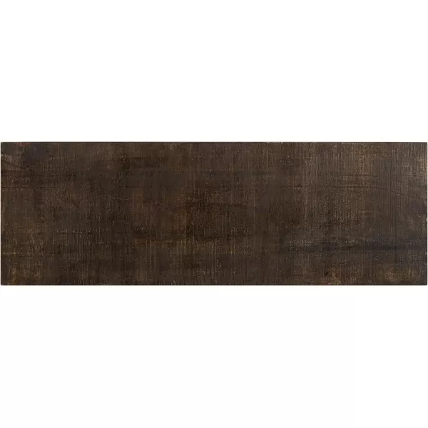 imageKate and Laurel Westbrook Farmhouse Console Table 36 x 12 x 30 Rustic Brown Modern Narrow Console Table for Storage and Display
