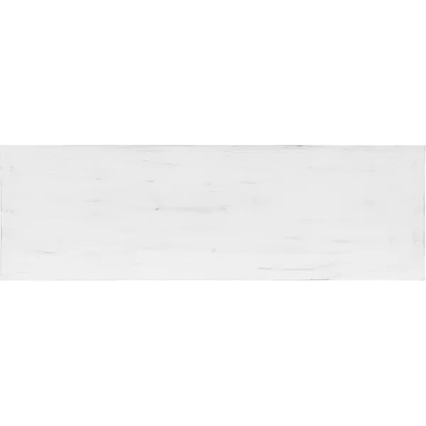 imageKate and Laurel Wyldwood Country French Solid Wood Console Table  RusticWhite Legs  Natural Wood TopGrayWhite