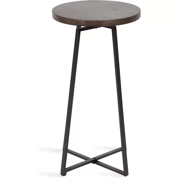 imageKate and Laurel Zia Round Side Table 15x15x26 GrayGrey