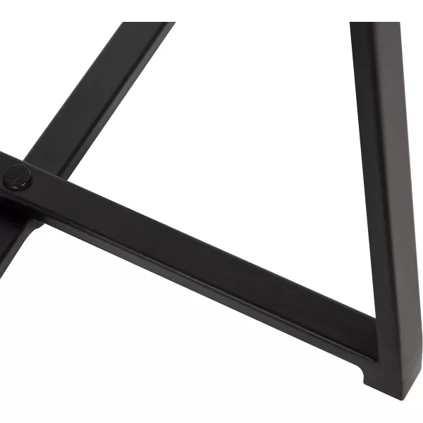 imageKate and Laurel Zia Round Side Table 15x15x26 GrayNaturalBlack