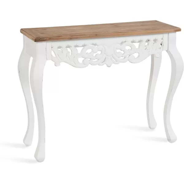 imageKate and Laurel Antonella Farmhouse Wooden Console Table for Entryway Home Decor 38x13x30 Rustic Brown