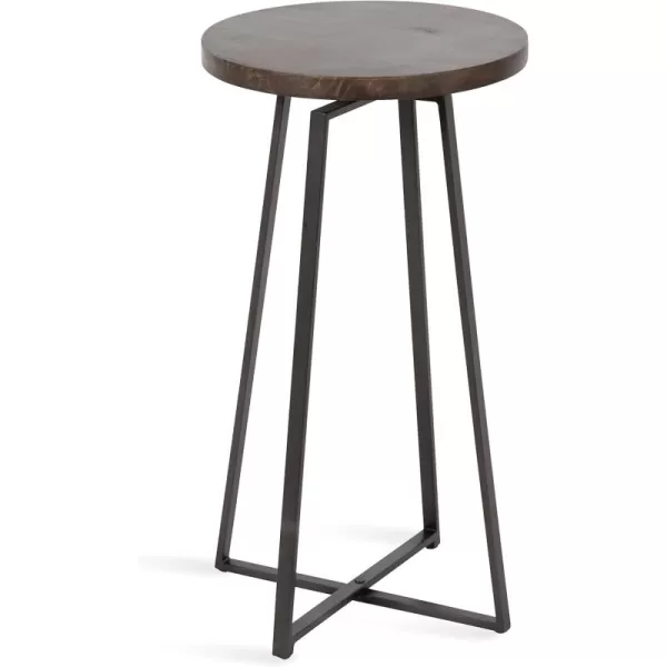 imageKate and Laurel Zia Round Side Table 15x15x26 GrayGrey