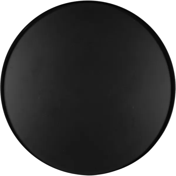 imageKate and Laurel Duvall Modern Round Metal Side Table 20 x 20 x 205 Black Chic Minimalist End Table for Storage and Display