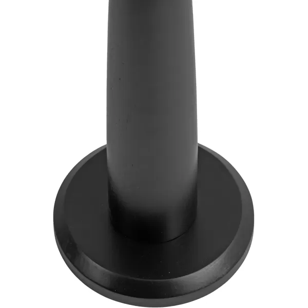 imageKate and Laurel Jakob Traditional Wooden Round Side Use as Drink Table or Indoor Plant Stand 12x12x24 Black