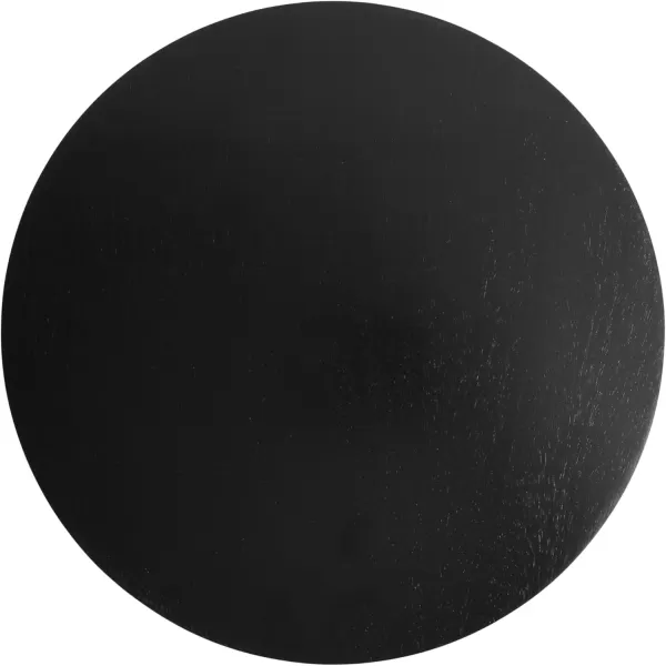imageKate and Laurel Jakob Traditional Wooden Round Side Use as Drink Table or Indoor Plant Stand 12x12x24 Black