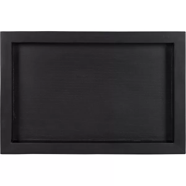 imageKate and Laurel Lockridge Foldable Modern Side CTable 185quot x 12quot x 2675quot BlackBlack