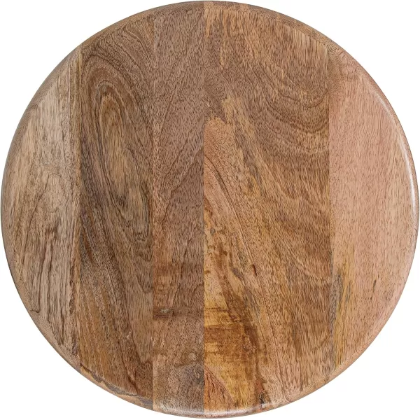 imageKate and Laurel Pallson Boho Side Table 18 x 18 x 22 Natural Modern End Table for Storage and Display