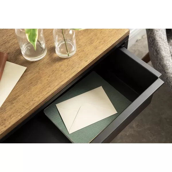 imageKate and Laurel Randall Storage Table 24x12x26 Rustic BrownBlack