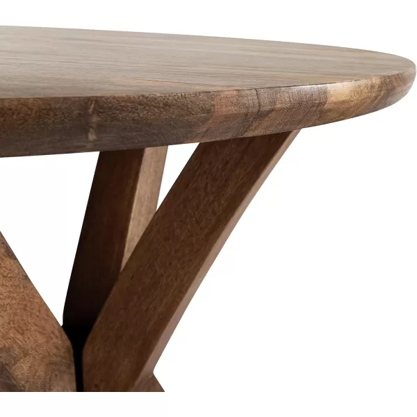 imageKate and Laurel Soleyn Round Wood Side Table 20x20x25 NaturalNatural