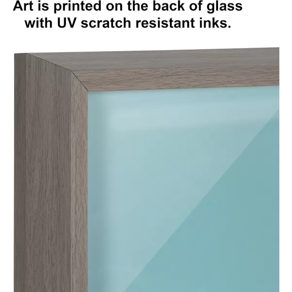 imageKate and Laurel Blake Head in The Clouds Framed Printed DryErase Glass Wall Art by Dominique Vari 18x24 Gray SkyThemed Art for Wall