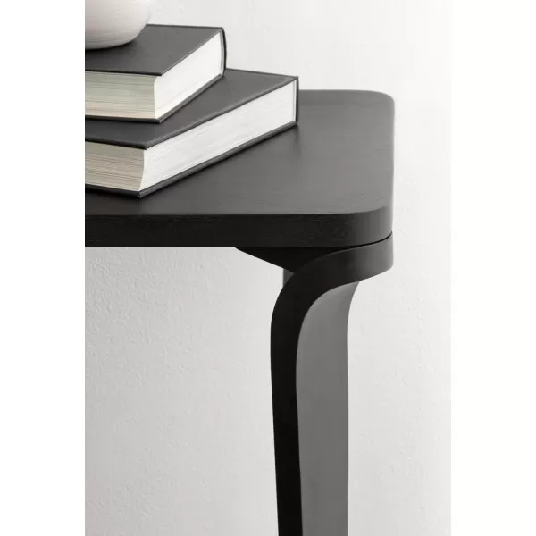 imageKate and Laurel Escalon Transitional Decorative End Use as a Bedroom Nightstand or Living Room Accent Table 22x14x26 Black