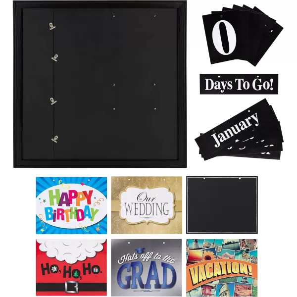 imageKate and Laurel Kayden 30 Day Countdown Collage 22x22 Black