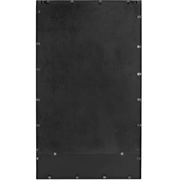 imageKate and Laurel Owing Modern Farmhouse Galvanized Metal Board with Four Magnetized Clips for Organization and Display 20x4x34 Rustic Brown