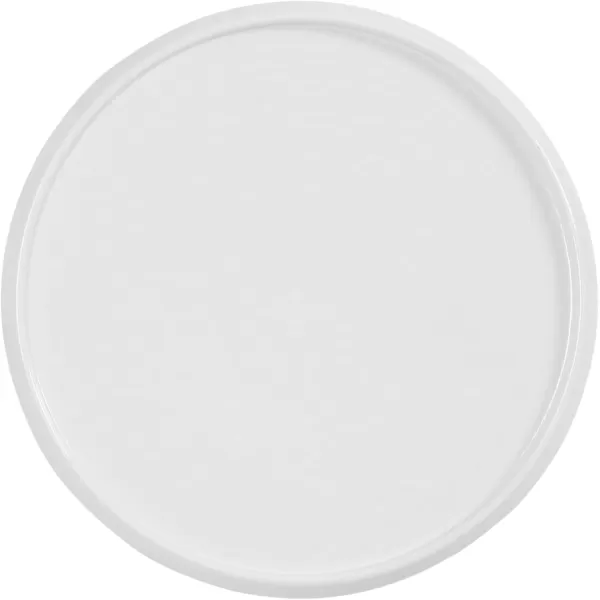 imageKate and Laurel Sanzo Modern Pedestal Outdoor Drink Table 9 x 9 x 23 White Decorative Outdoor Patio Table for Deck with Hammered Tabletop for Use as Small Plant Stand or Living Room Martini Table