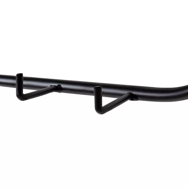 imageKate and Laurel Yeager Modern Pocket Wall Organizer 21 x 14 Black Decorative Mail and Key Holder for Wall