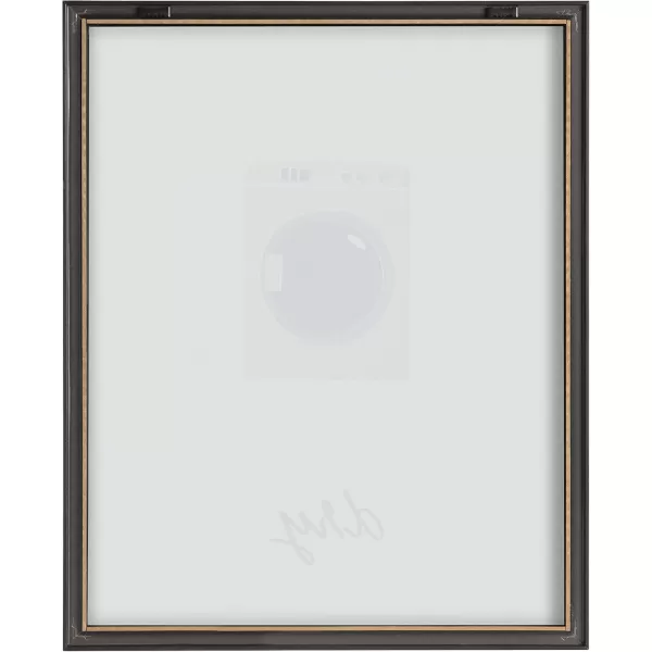 imageKate and Laurel Blake Dry Framed Printed Glass Wall Art by Elizabeth Silver 16x20 Gray Decorative Whimsical Laundry Themed Art Print for Wall