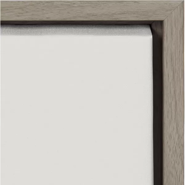 imageKate and Laurel Sylvie Adventure is Calling Framed Canvas Wall Art by The Creative Bunch Studio 18x24 Gray Inspirational Art for Wall