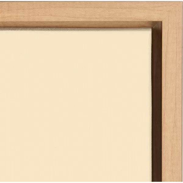 imageKate and Laurel Sylvie MCM Mountains Framed Canvas Wall Art by Rachel Lee of My Dream Wall 23x33 Natural Decorative Midcentury Modern Art for Wall23x33