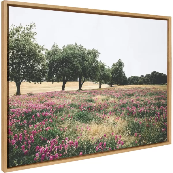 imageKate and Laurel Sylvie Summer Lovin Framed Canvas Wall Art by Patricia Rae Photography 28x38 Natural Landscape Photography for Wall