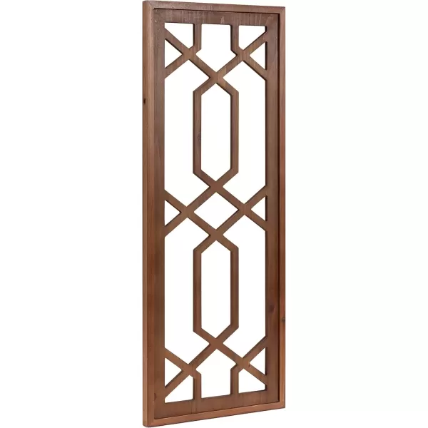 imageKate and Laurel Elbridge Wall Art Plaque 12x32 Brown