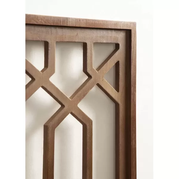imageKate and Laurel Elbridge Wall Art Plaque 12x32 Brown