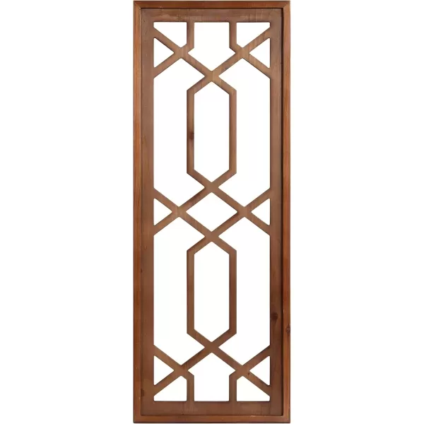 imageKate and Laurel Elbridge Wall Art Plaque 12x32 Brown
