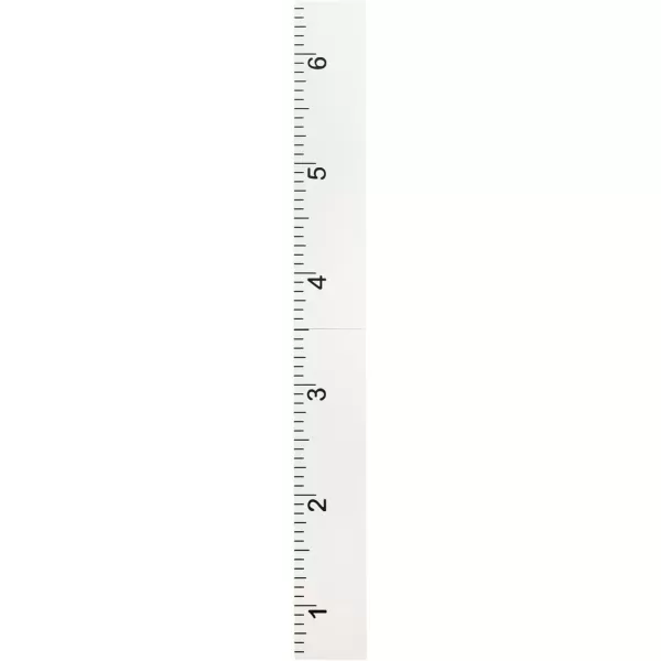 imageKate and Laurel Modern 65Foot Growth Chart Wooden Wall Ruler 8 x 72 White Decorative WallMounted Height Chart for Kids for Use as Nursery or Childrens Bedroom DecorWhite