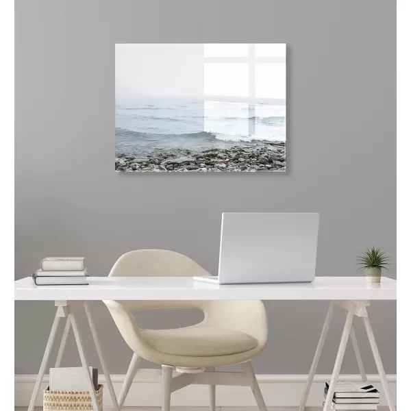 imageKate and Laurel x F2Images Collaboration Titled Waving Floating Acrylic Art 23x31 Decorative Coastal Wall Decor