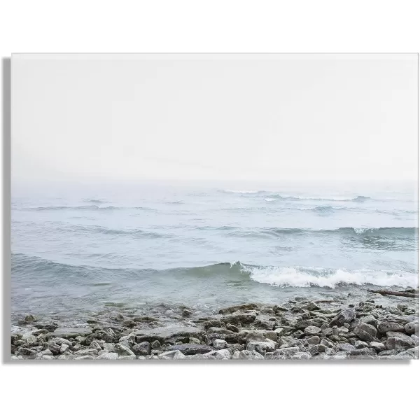 imageKate and Laurel x F2Images Collaboration Titled Waving Floating Acrylic Art 23x31 Decorative Coastal Wall Decor