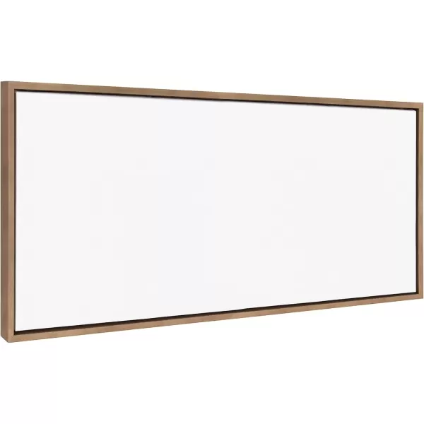 imageKate and Laurel Sylvie Blank Framed Canvas Wall Art 28x38 Natural Modern Empty Canvas for PaintYourOwn Art Premium Canvas Already Framed