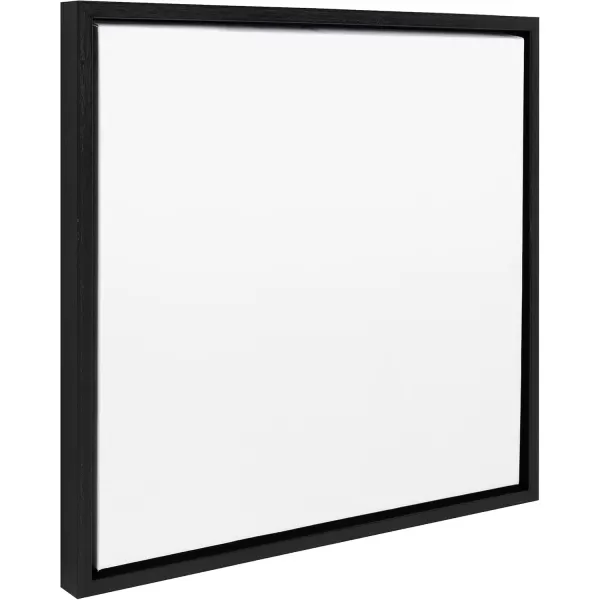 imageKate and Laurel Sylvie Blank Framed Canvas Wall Art 30x30 Natural Modern Empty Canvas for PaintYourOwn Art Premium Canvas Already FramedBlack