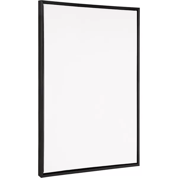 imageKate and Laurel Sylvie Blank Framed Canvas Wall Art 30x30 Natural Modern Empty Canvas for PaintYourOwn Art Premium Canvas Already FramedBlack