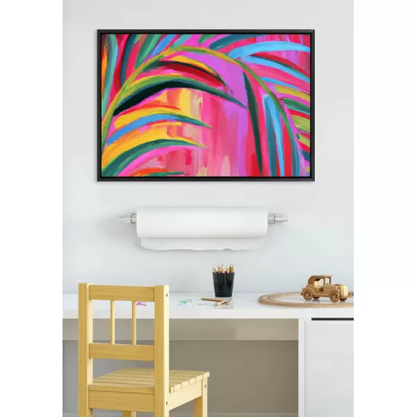 imageKate and Laurel Sylvie Blank Framed Canvas Wall Art 30x30 Natural Modern Empty Canvas for PaintYourOwn Art Premium Canvas Already FramedBlack