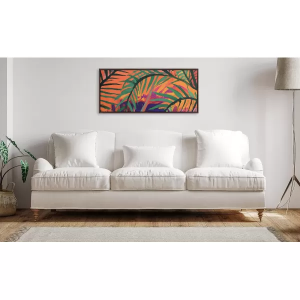 imageKate and Laurel Sylvie Blank Framed Canvas Wall Art 30x30 Natural Modern Empty Canvas for PaintYourOwn Art Premium Canvas Already FramedBrown